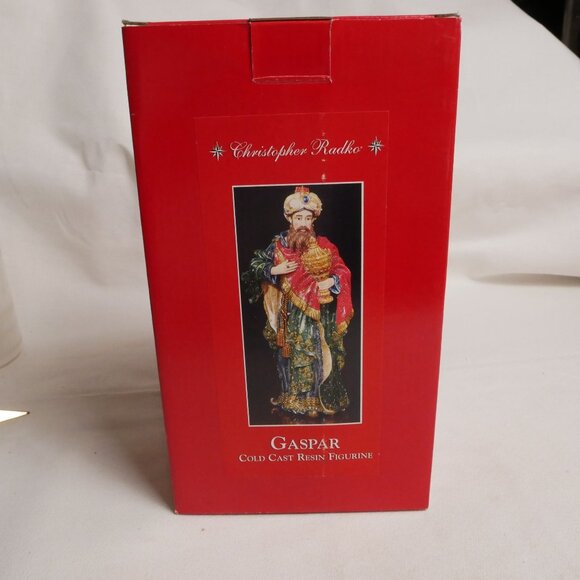 Christopher Radko Gaspar Cold Cast Resin Figurine - Picture 1 of 8